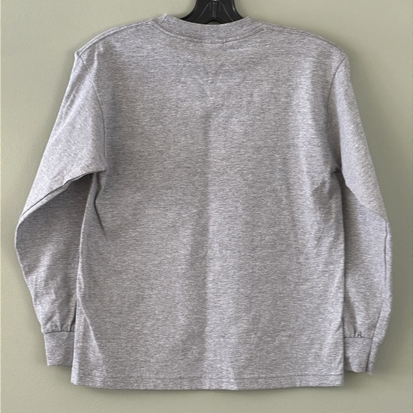 ProSpirit 3-D D-Fence Basketball Graphic Long Sleeve T Shirt Grey Boys Med 8 NWT - Picture 3 of 7